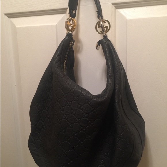 Gucci Guccissima GG Twin Large Hobo - Picture 4 of 6